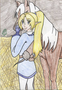 Leslie and Epona