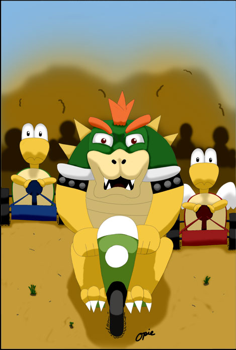 Bowser Kart Gang