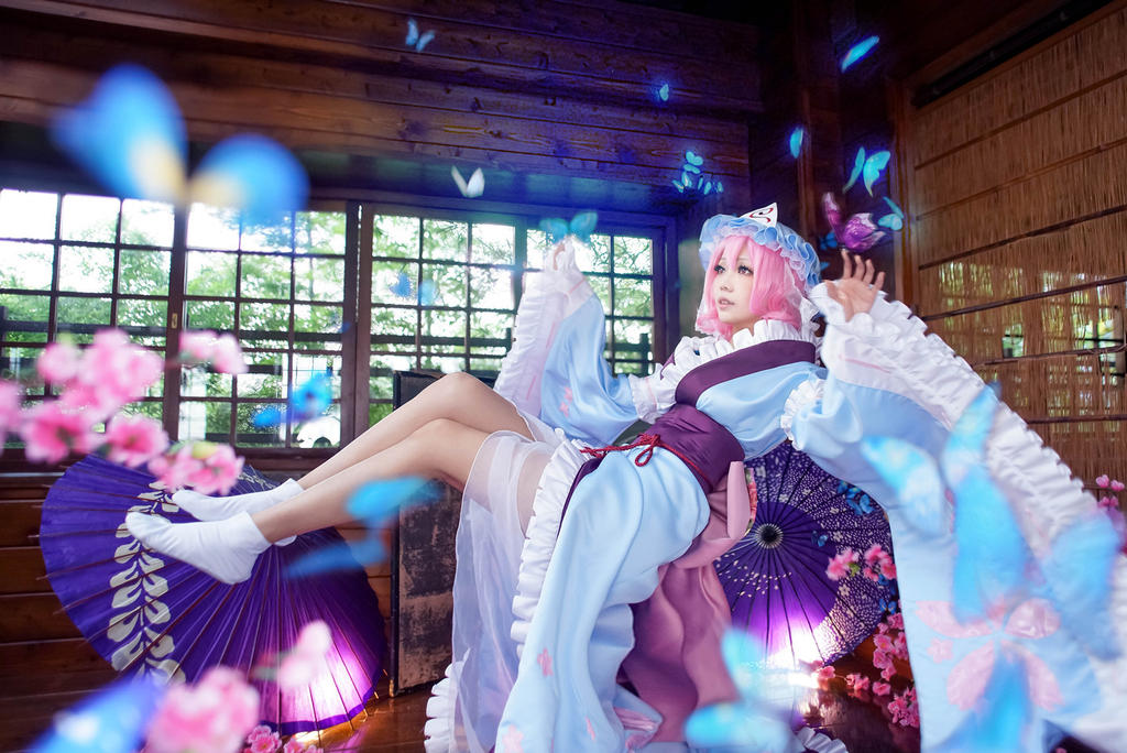 Yuyuko Saigyouji By Eeelyeee On DeviantArt yuyuko-saigyouji-by-eeelyeee-on-deviantart