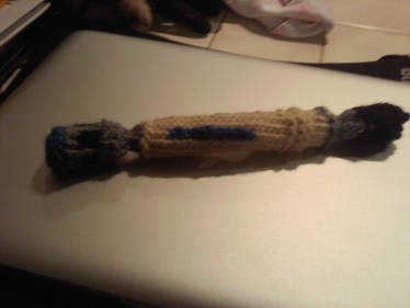 KNITTED SONIC SCREWDRIVER