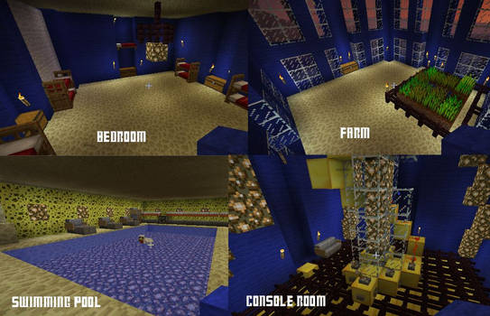 Minecraft TARDIS Interior