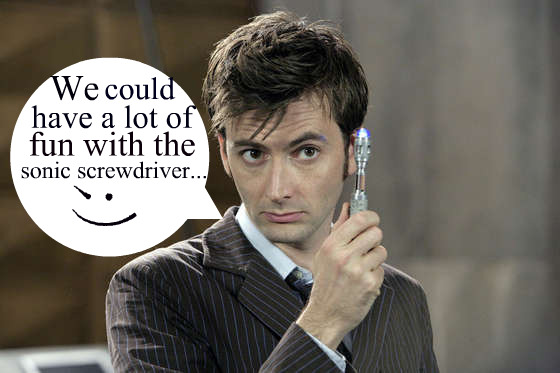 The Doctor has ideas.....