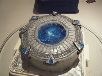 Stargate cake finished