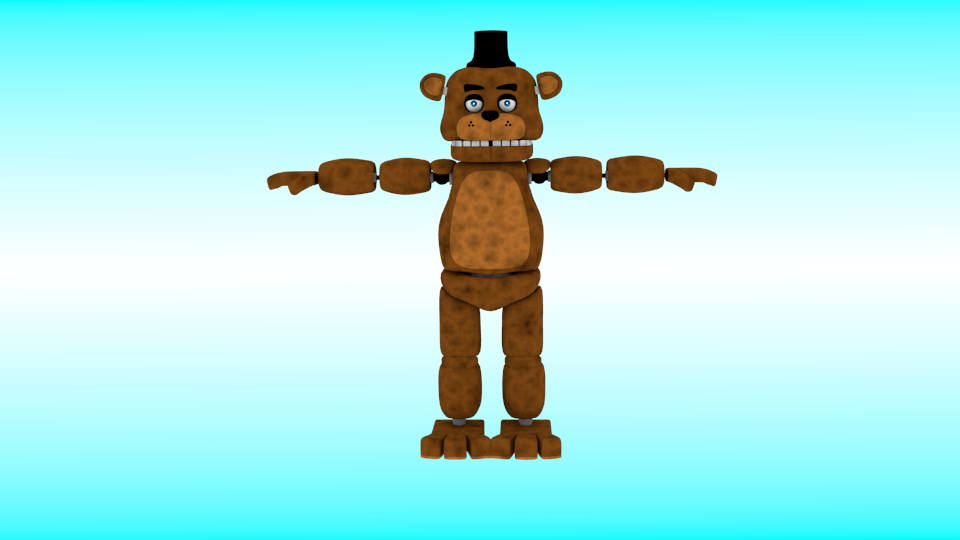 FNAF 1 Freddy Fazbear by FreddyTheFazbearYT on DeviantArt