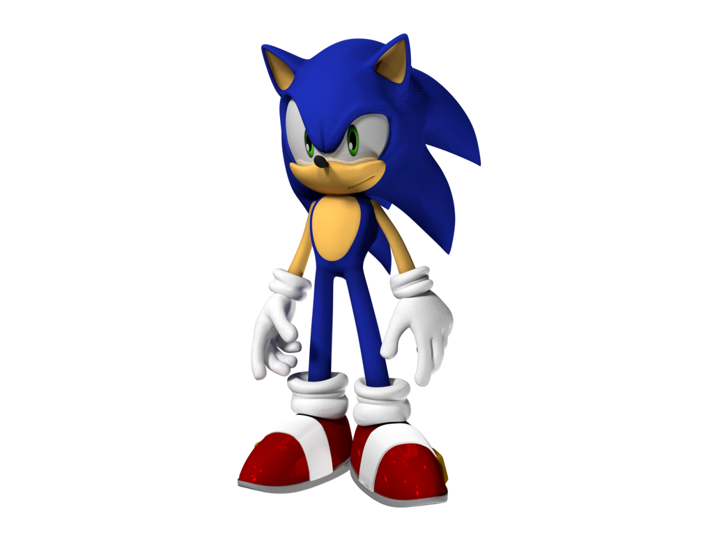 Sonic Test Render by BefitHalo-PWN on DeviantArt