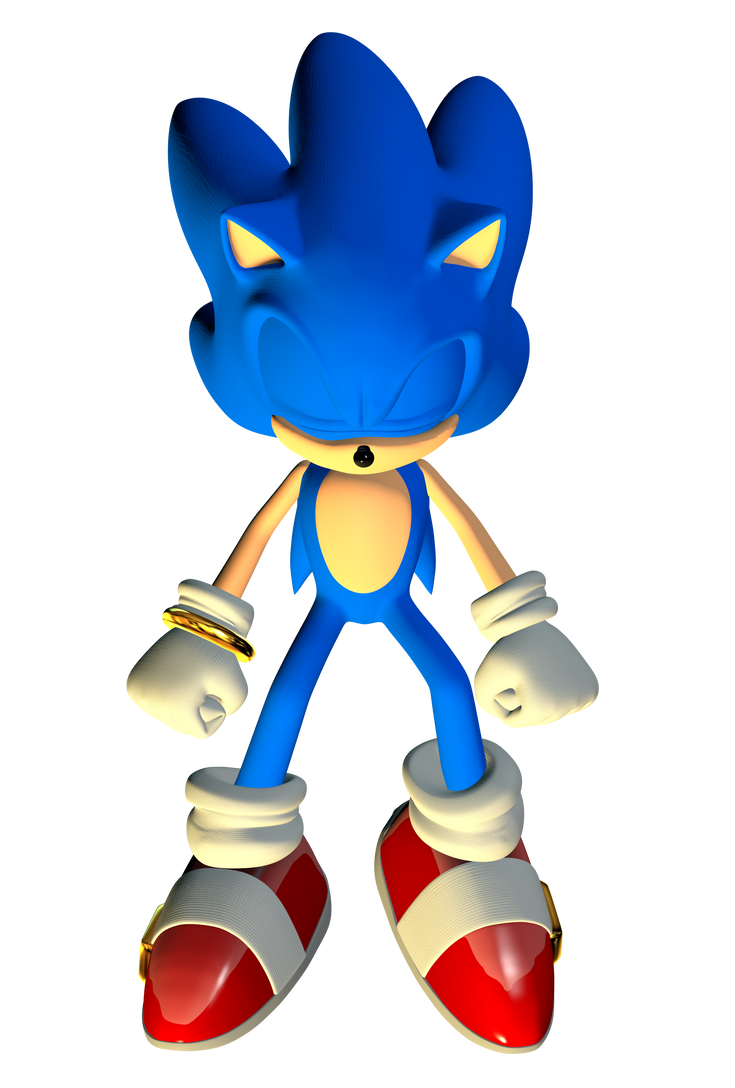 Sonic Rig Box New Sonic Rig Test Render by BefitHalo-PWN on DeviantArt