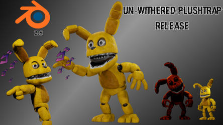 Un-Withered Plushtrap (Blender 2.8 Release)