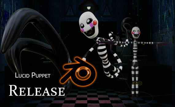 Lucid Puppet FNAF Blender Release