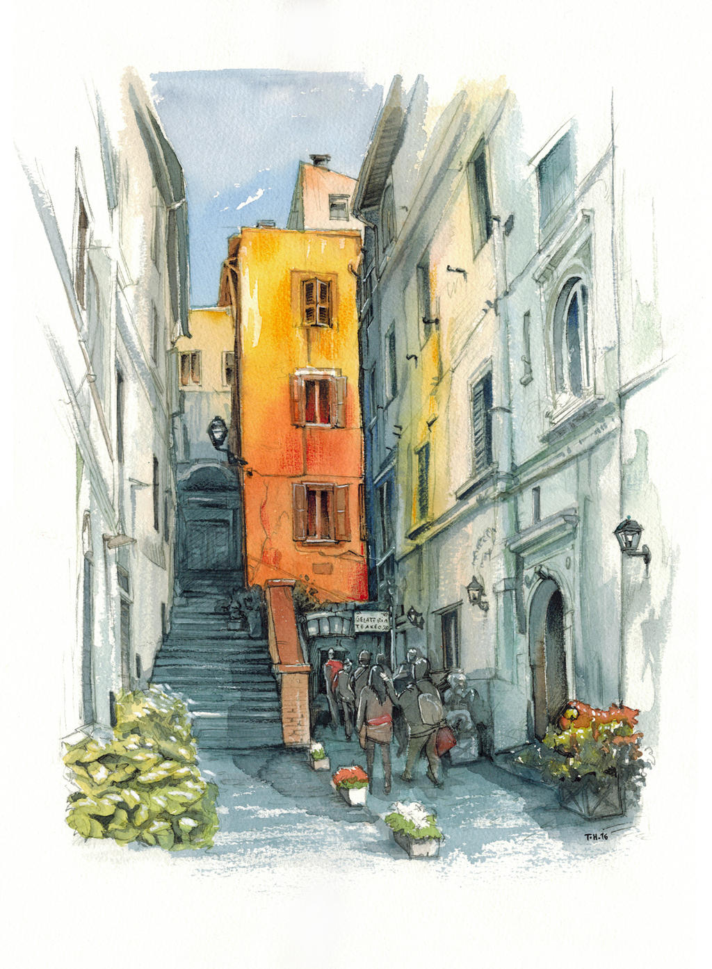 Alley in Rome