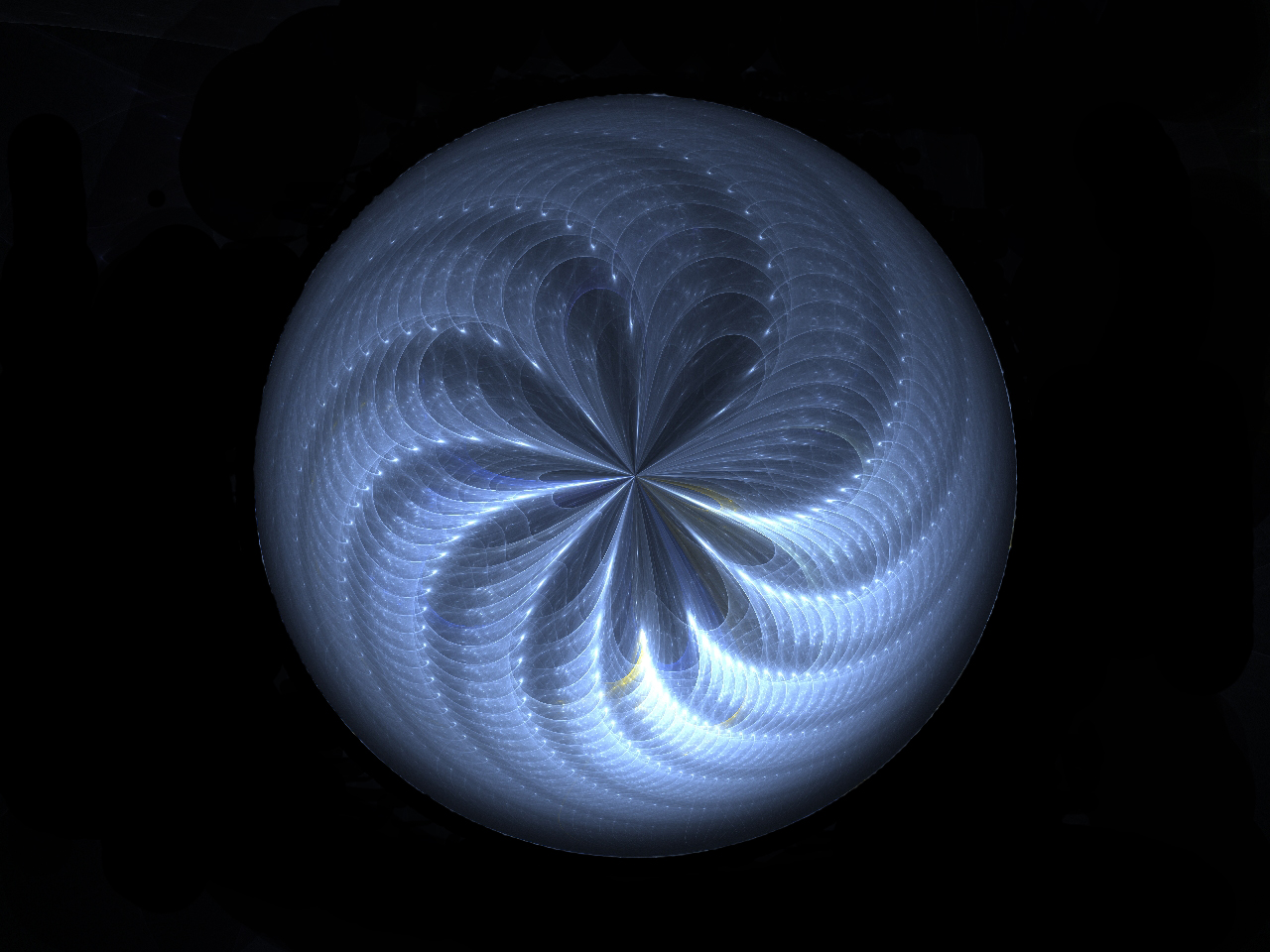 Spiral Flower Sphere