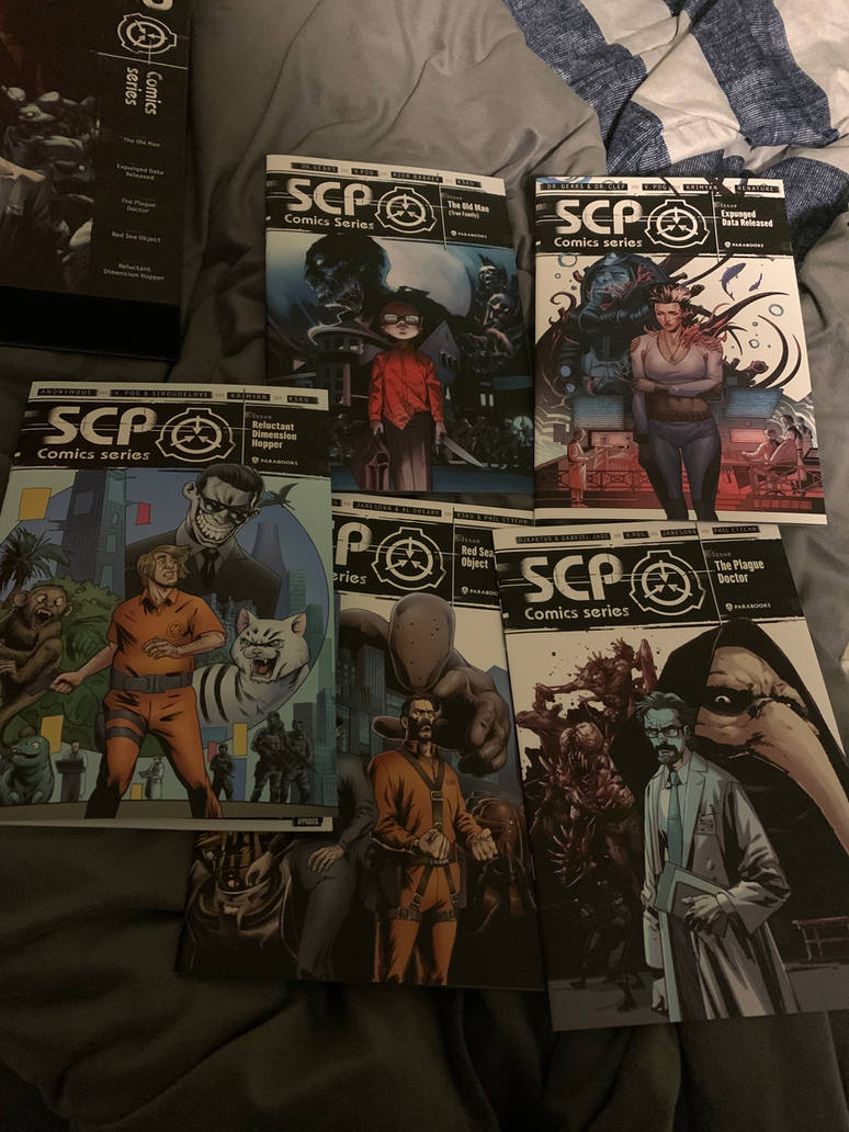 Scp Collection My New SCP Foundation Comic Book Collection by JustBeStill on DeviantArt
