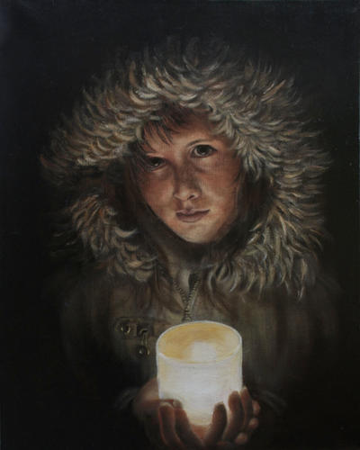 Girl with Candle