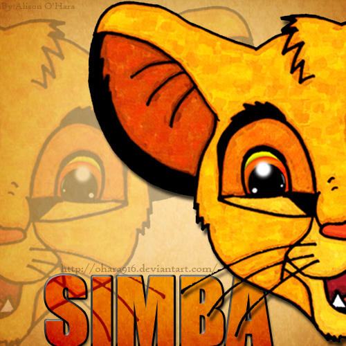 Simba Face by ohara916 on DeviantArt