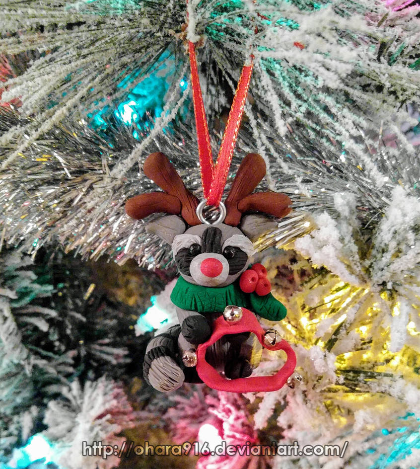 Rudolph Raccoon by ohara916 on DeviantArt