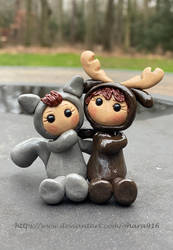 Supernatural Moose and Squirrel