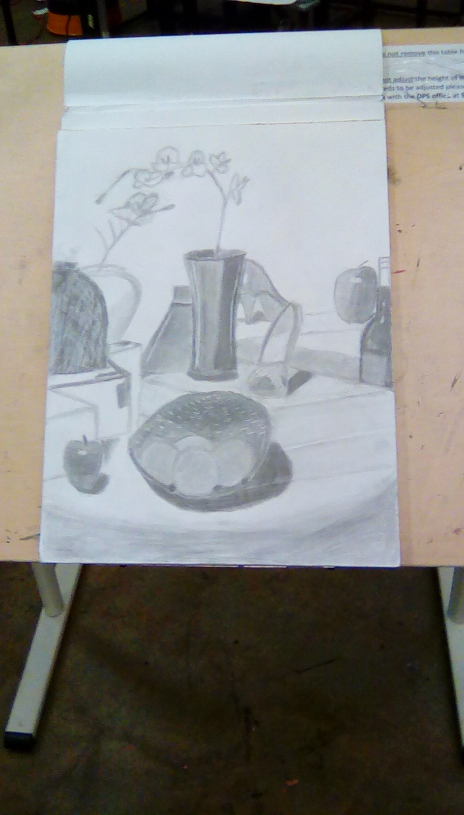 Art Class: Still life from March