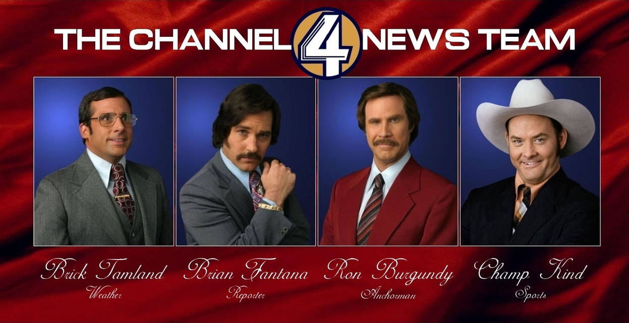 Anchorman Channel 4 News Team By JasonOrtiz On DeviantArt anchorman-channel-4-news-team-by-jasonortiz-on-deviantart