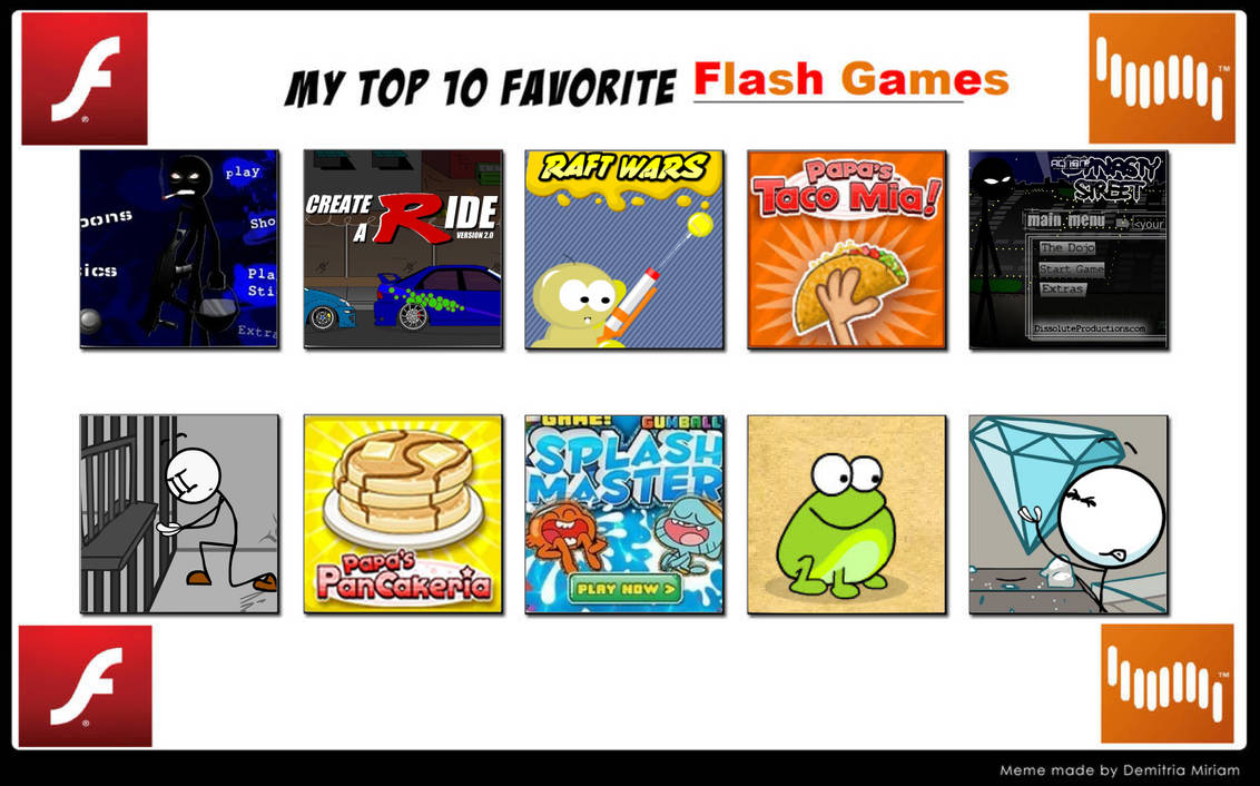 My Top 10 Favorite Flash Games by TheHeroMadeIn2004 on DeviantArt