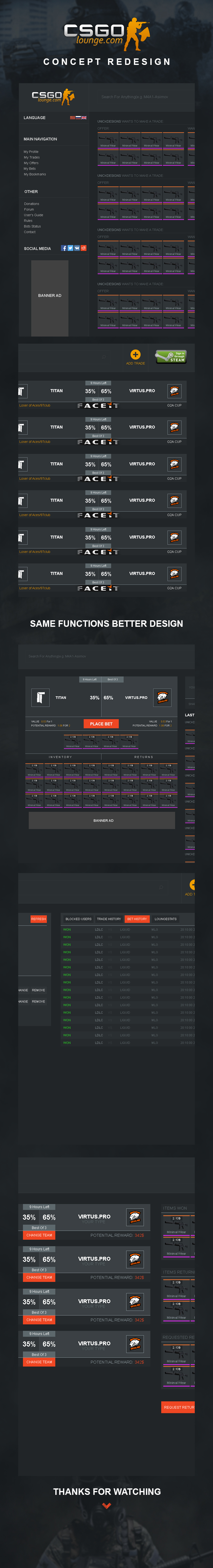 CSGL Concept Redesign