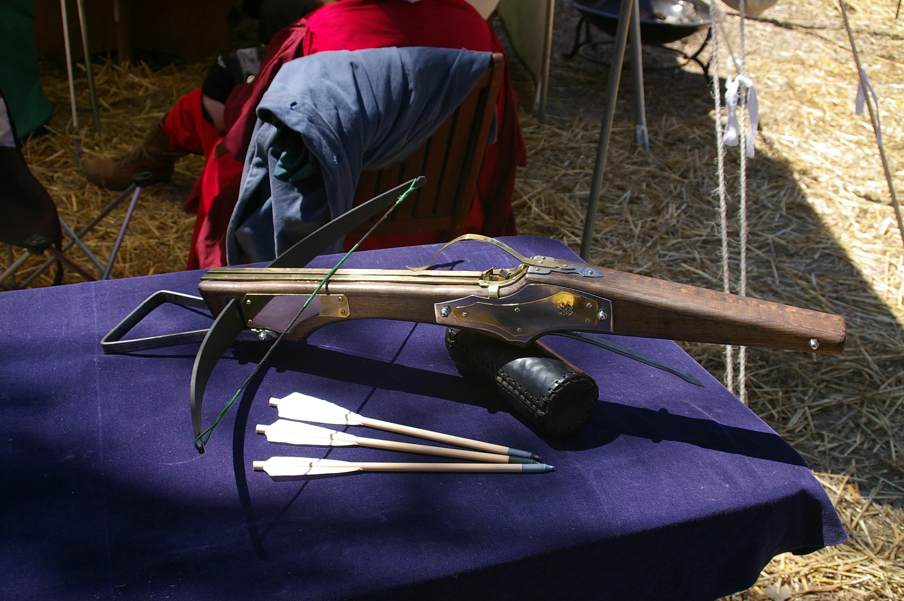 oak crossbow