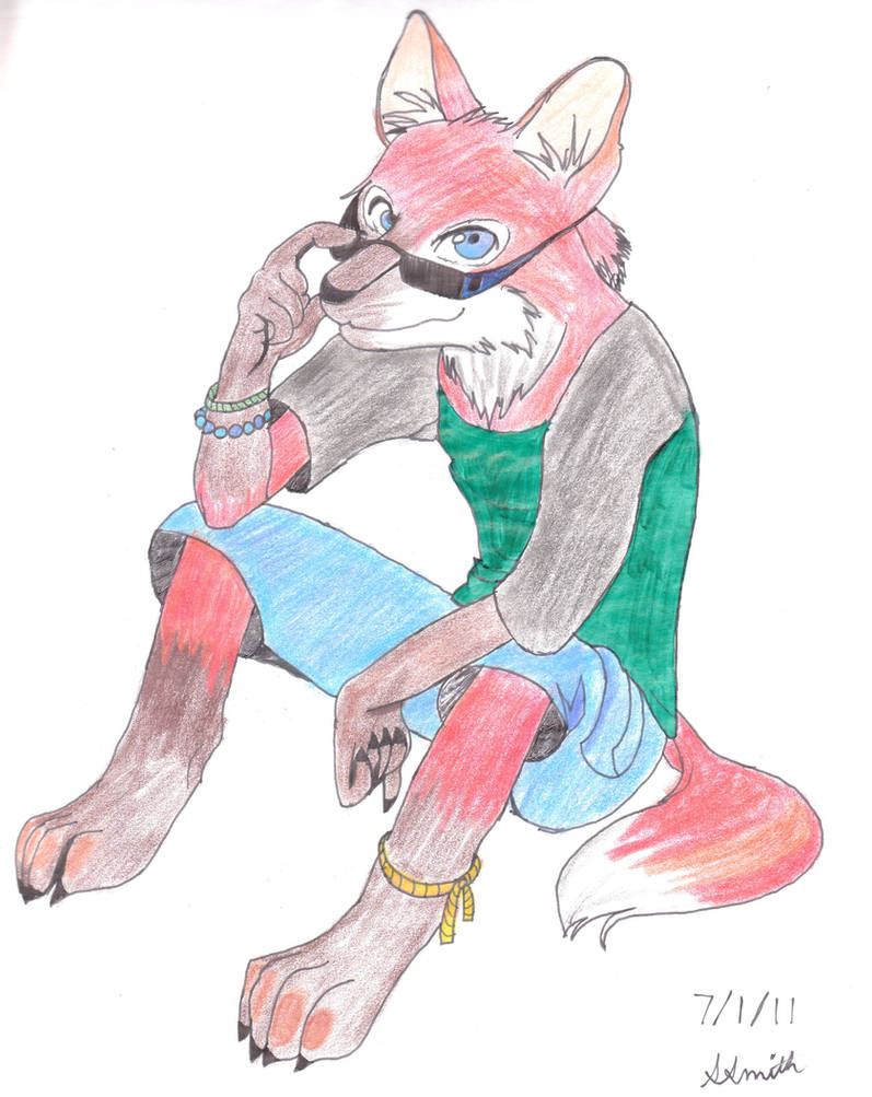 Fox Rabbit Fursona My Fursona Fox by Darkpaw117 on DeviantArt
