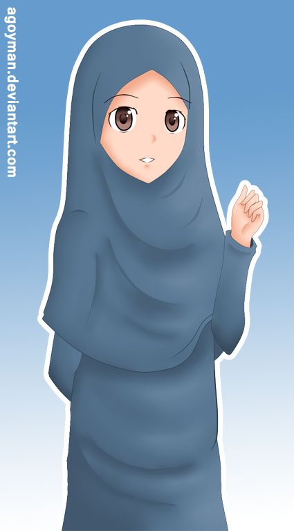 Blue Hijab