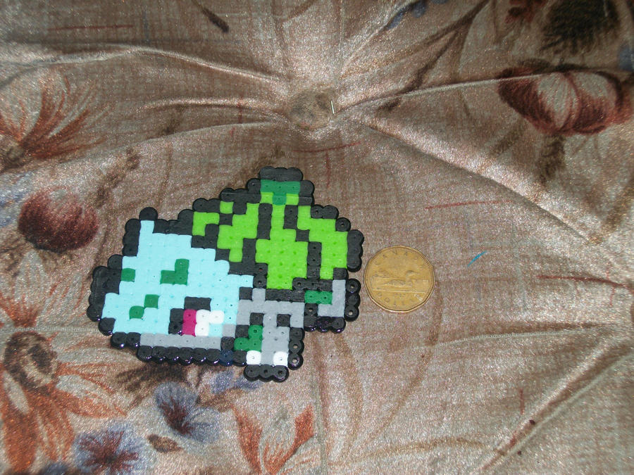 Bulbasaur perler beads