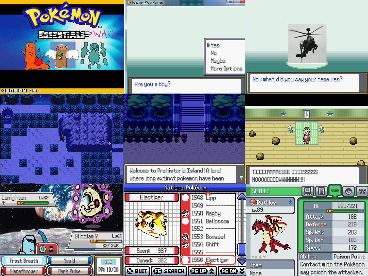 Pokemon Fan Games List - GBAHacks pokemon wack version download