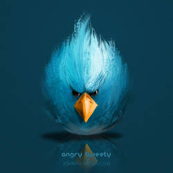 Angry Tweety