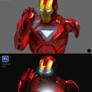 Iron Man Mk VI Muro Sketch and PS Finish