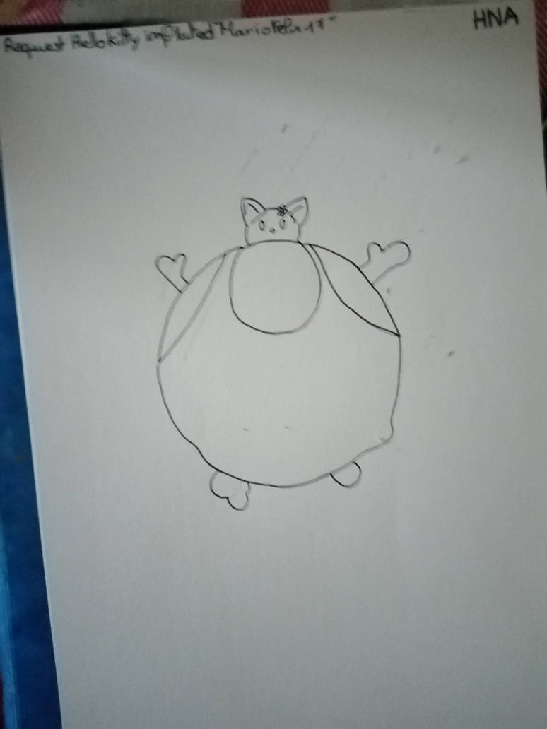 Sanrio Inflation Hello kitty inflation Unfinished by HikaryNekoArt on DeviantArt