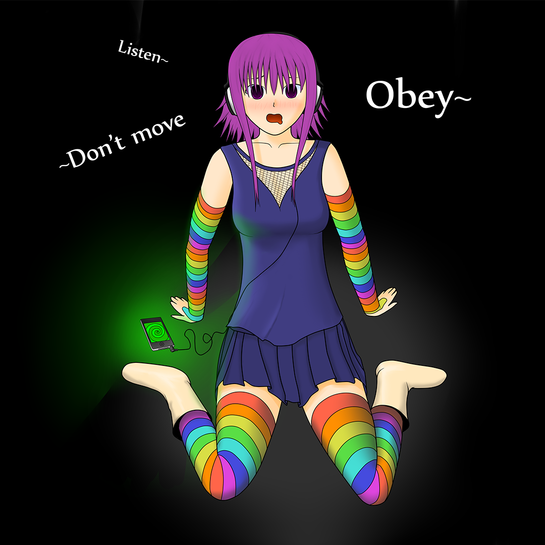 Hypno girl hypnotised by the hypno app by Ladusence on DeviantArt