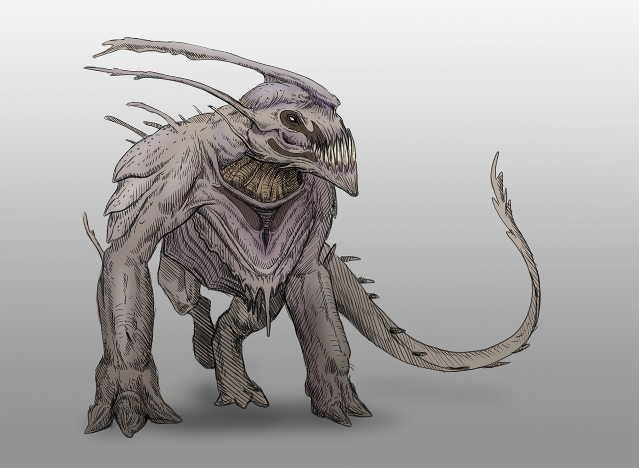 Monster Mutation My Mutant Monster Sketch by emkaKl on DeviantArt