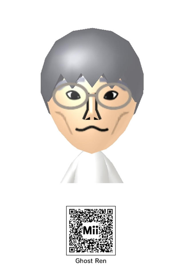 Ghost Ren Mii Qr Code by John-Sulu on DeviantArt