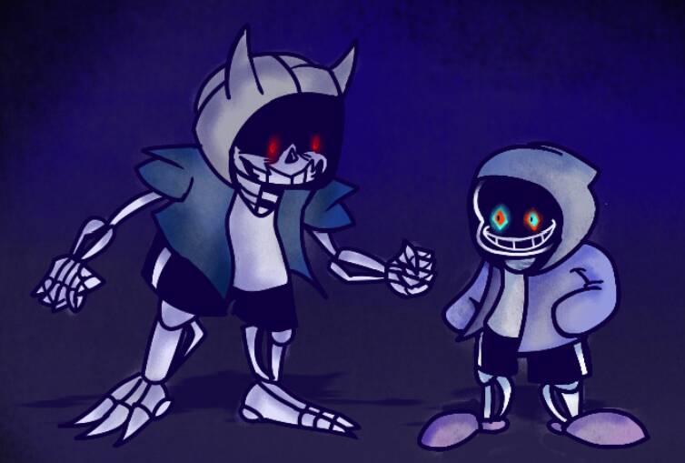 DustDust!Sans Vs DustDust!Sans 