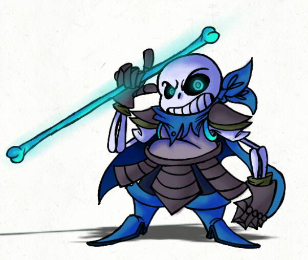 Sans Battle Fanart by Cathiu11 on DeviantArt