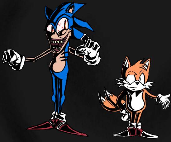 Secret history of sonic and tails but swapped