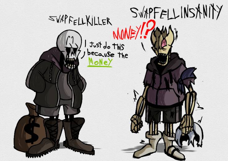 SwapFellKiller And SwapFellinsanity
