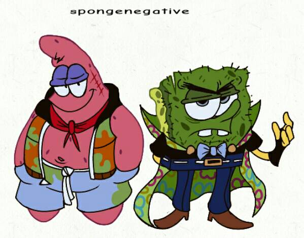 SpongeNegative patrisio and queseso