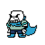 Some bad underswap sans cape animation i did