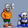 Swap! Sans And Papyrus in Sonic 2!!!1!1!!1