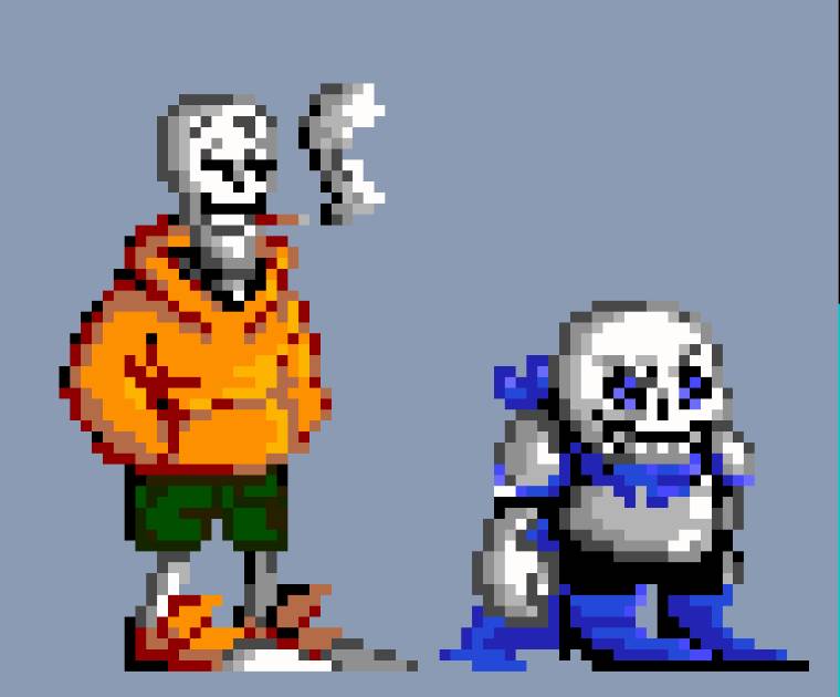 Swap! Sans And Papyrus in Sonic 2!!!1!1!!1