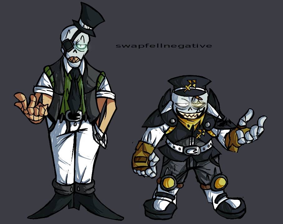 Swapfellnegative taek remake
