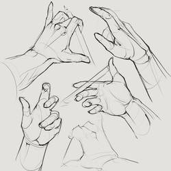 Hands drawing 2