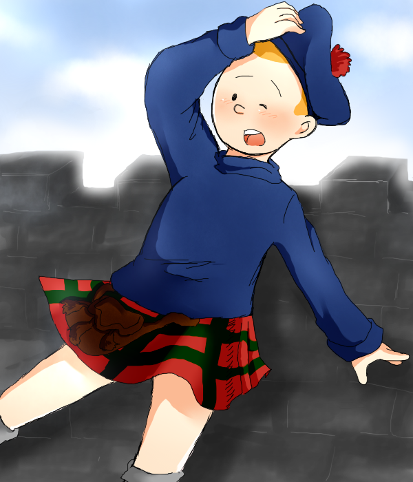 kilt Tintin