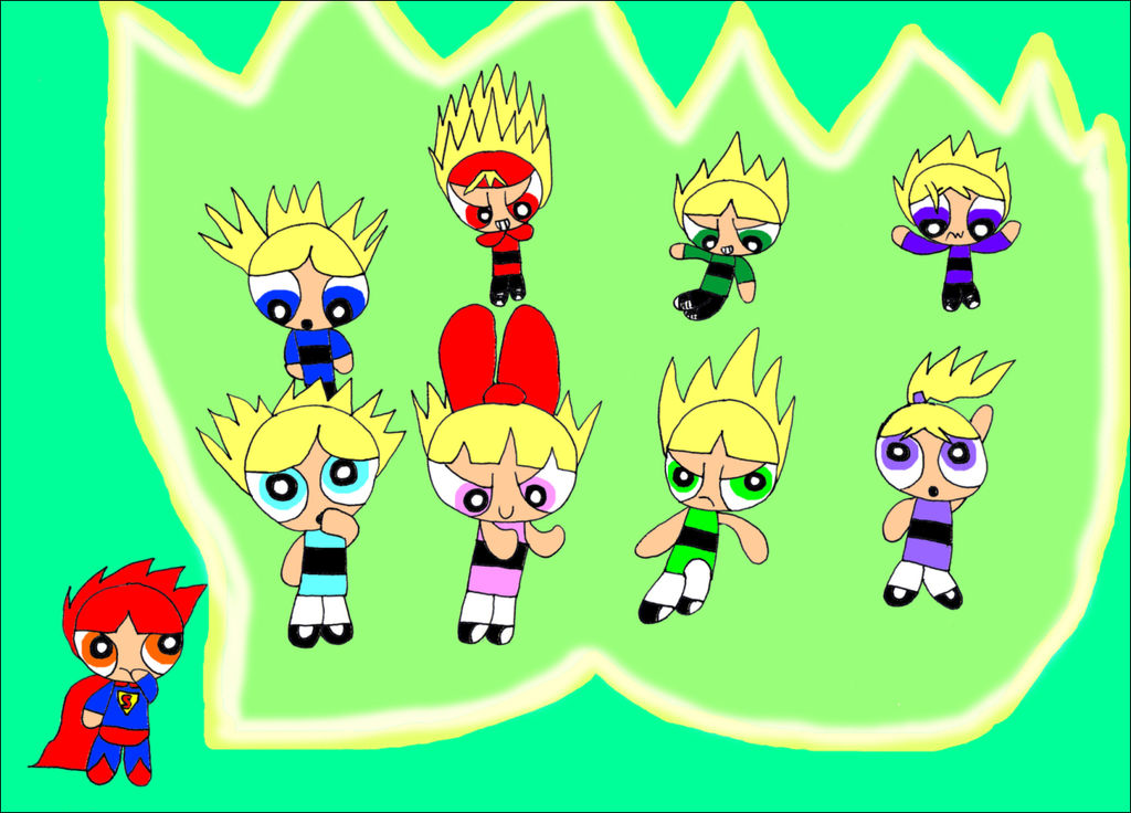 Super Powerpuff Girls and Rowdyruff Boys by RCBlazer on DeviantArt