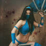 Kitana Mortal Kombat-blood