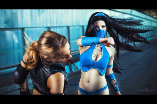 Mortal Kombat-Kitana VS Sonya