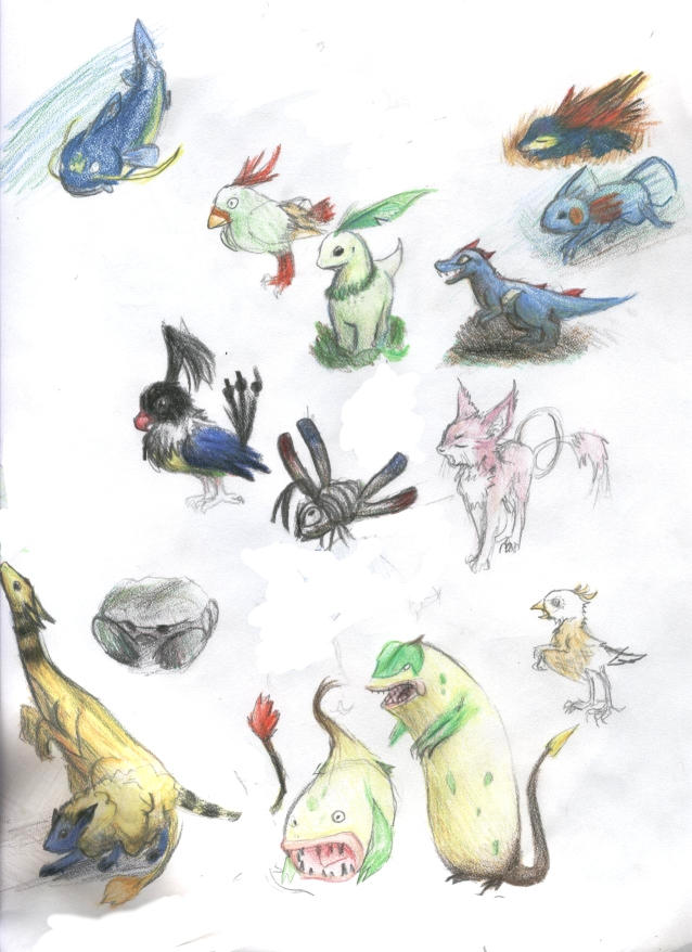 Realistic Pokemon Compilation1 by Ansemaru on DeviantArt