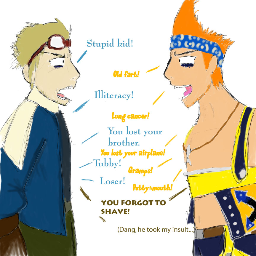 Wakka vs. Cid